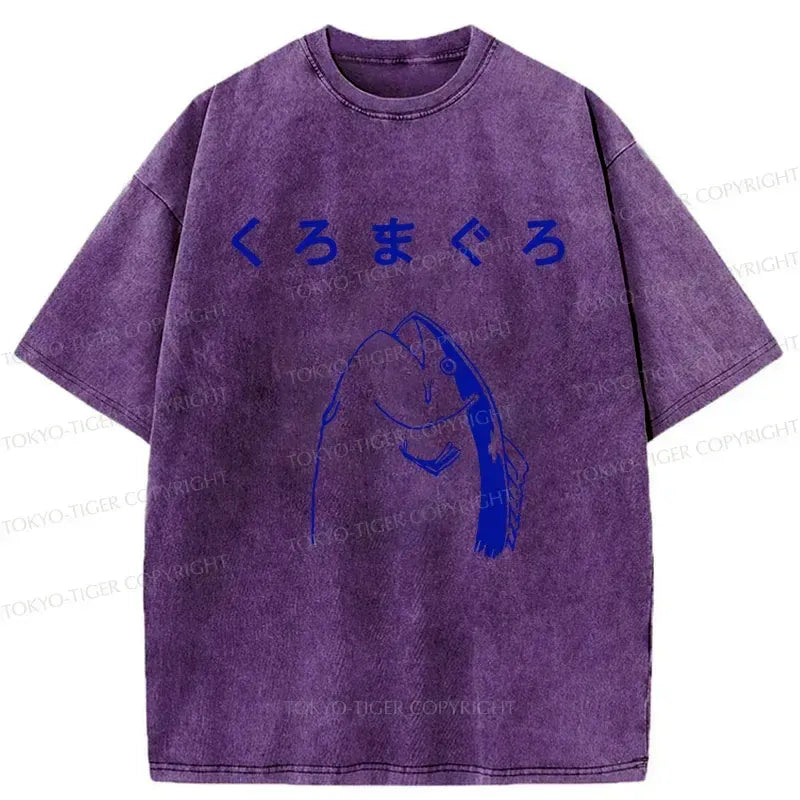 Kyoto-Lion Bluefin Tuna Washed T-Shirt