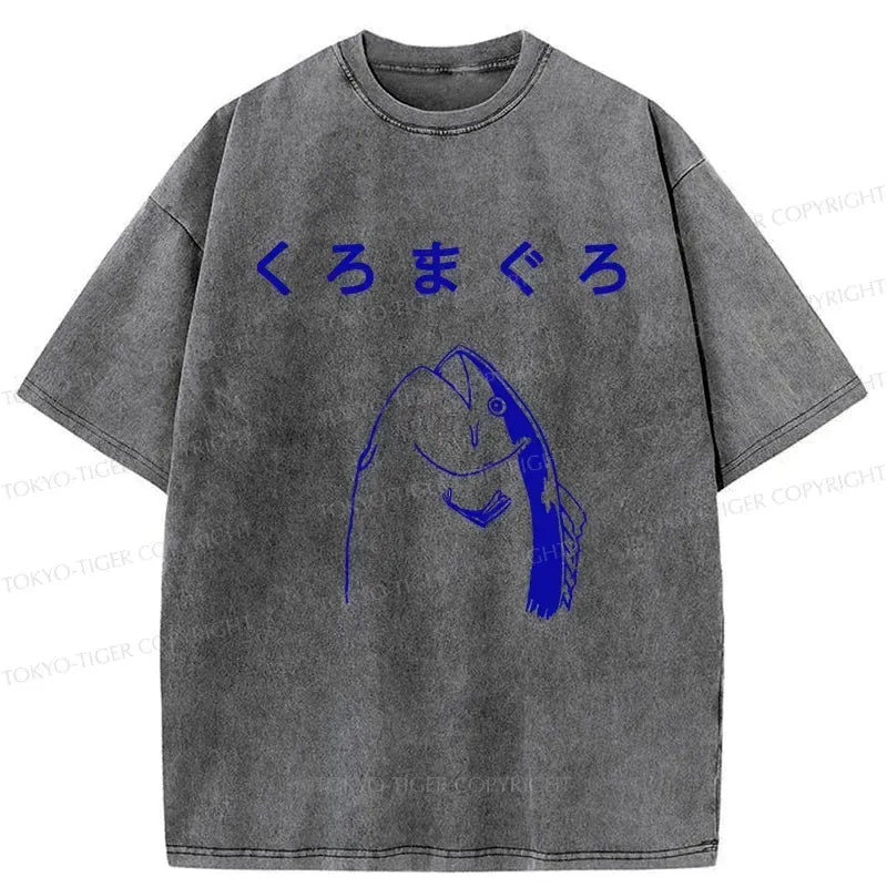 Kyoto-Lion Bluefin Tuna Washed T-Shirt