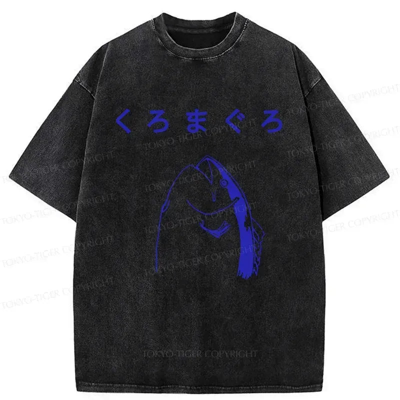 Kyoto-Lion Bluefin Tuna Washed T-Shirt