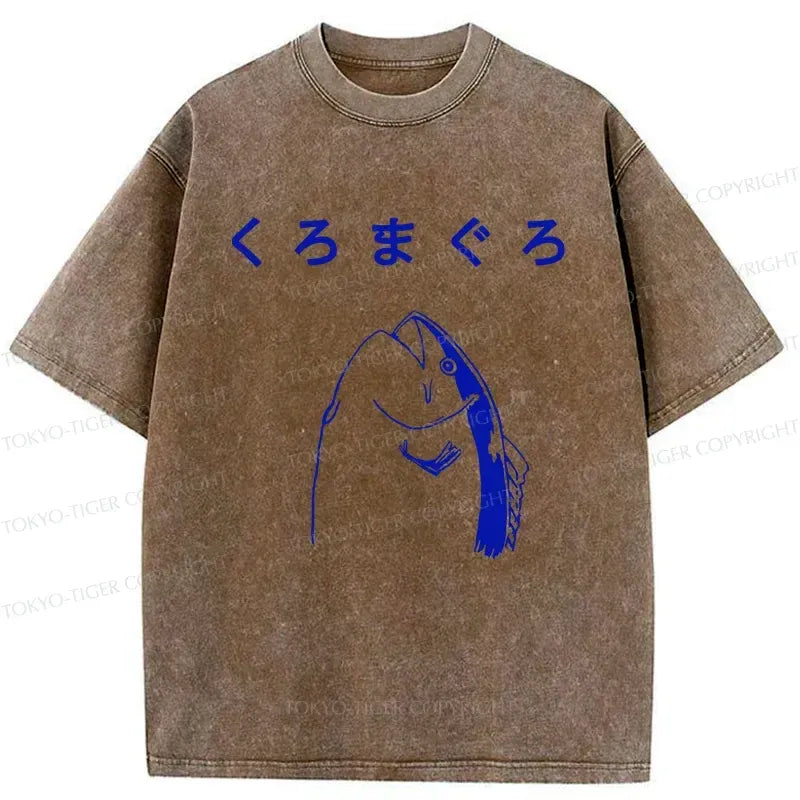 Japanese Bluefin Tuna Washed T-Shirt