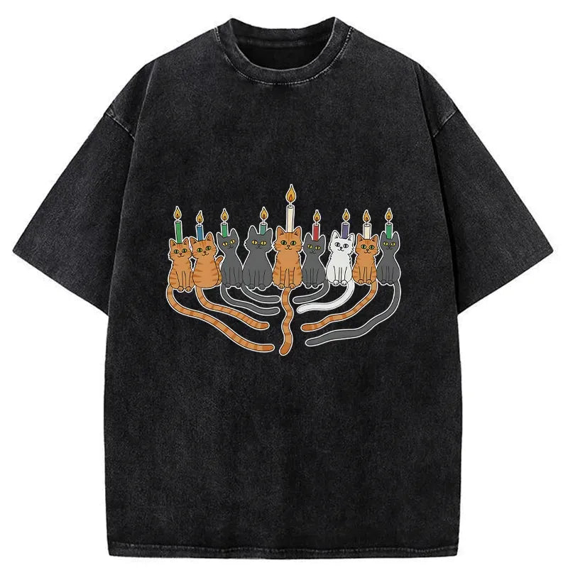 Best Seller Japanese Cat T-Shirt for Summer