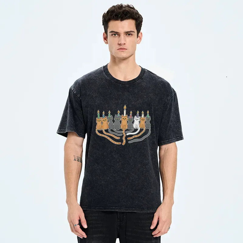Best Seller Japanese Cat T-Shirt for Summer