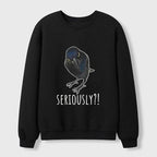 unisex Kyoto raven sweatshirt gift for her