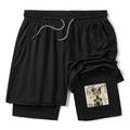Kyoto Robot Cat Shorts for Daily Wear