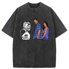 japanese vintage goose t-shirt for men