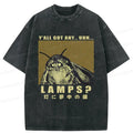 Japanese Vintage Washed T-Shirt for Daily Wear