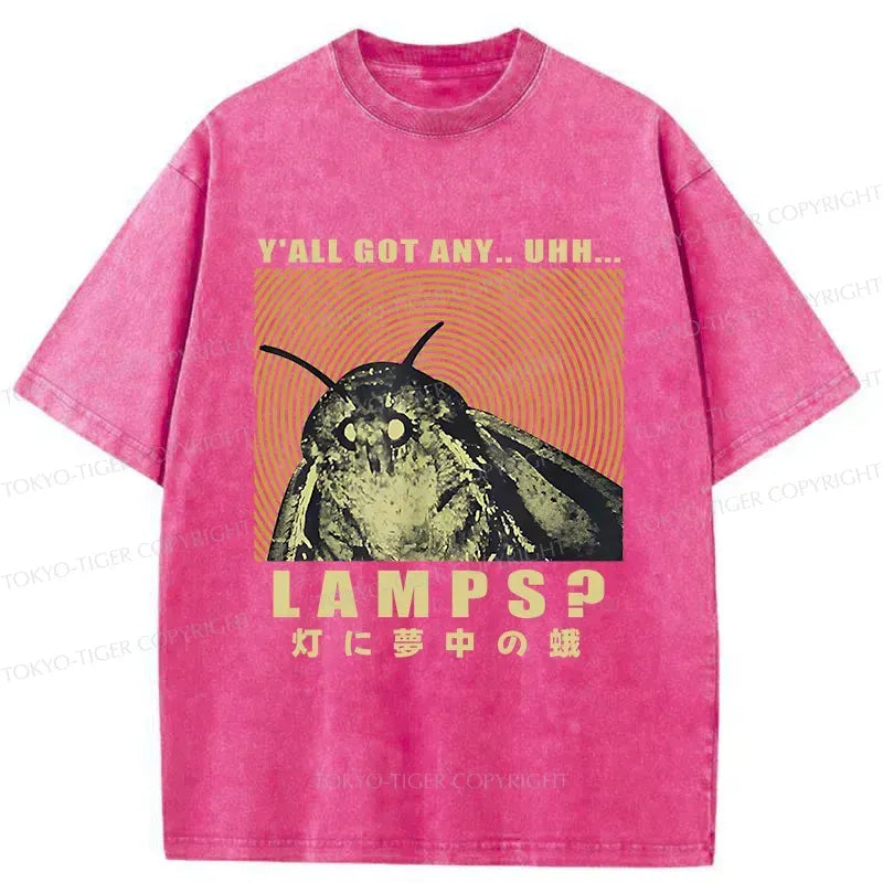 Japanese Vintage Washed T-Shirt for Daily Wear