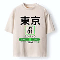 Japanese Vintage Washed T-Shirt for Summer