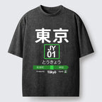 Unisex Kyoto Lion Tokyo Metro Tee