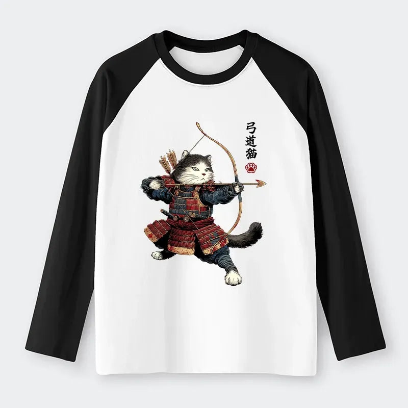 Vintage Kyoto Lion Raglan Sleeve Tee