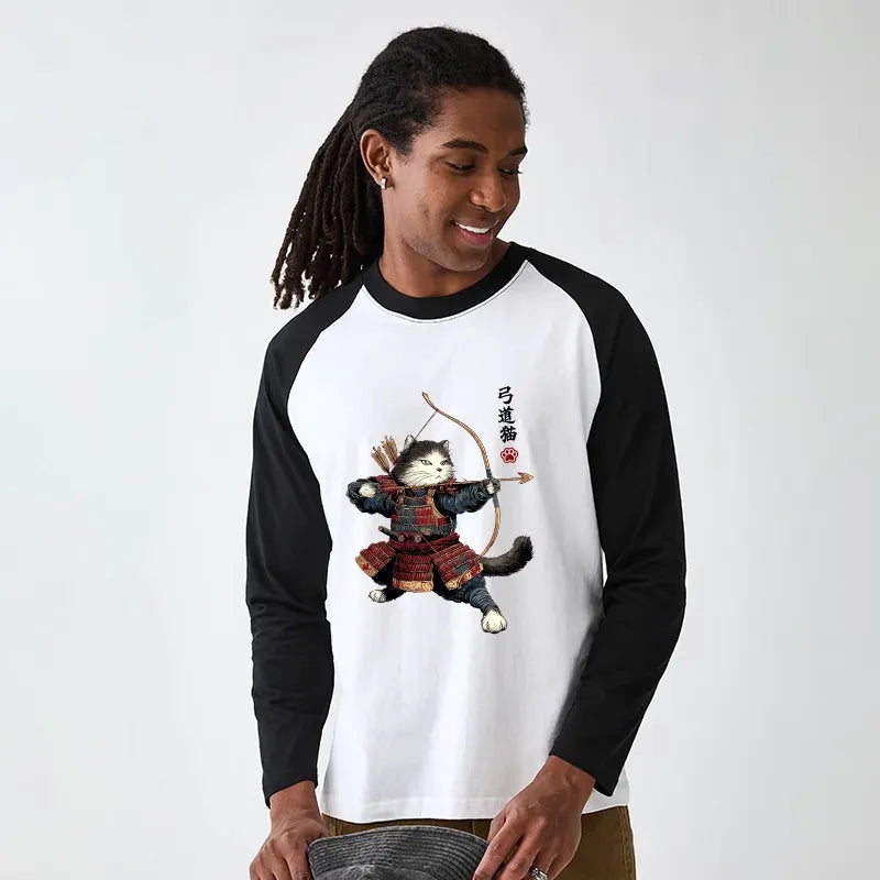 Unisex Japanese Streetwear Cotton Top