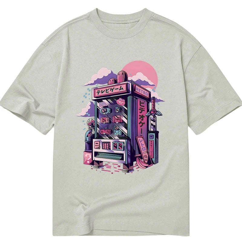 Japanese vending machine shirt on sale