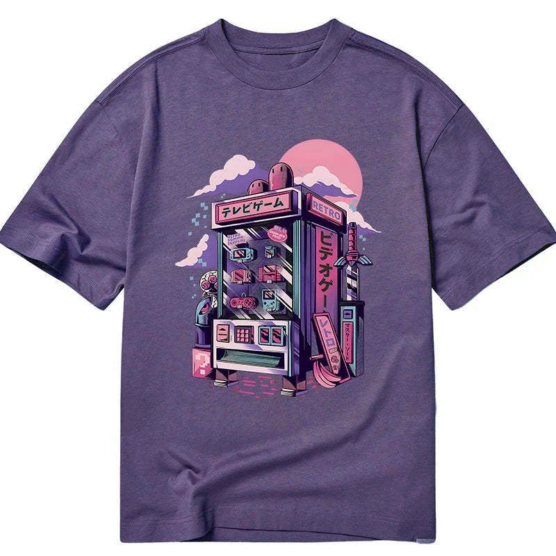 Kyoto lion retro unisex cotton t-shirt