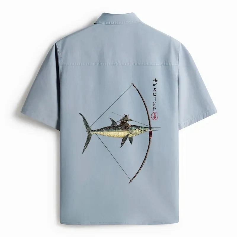 Kyoto Lion Work Shirt On Sale