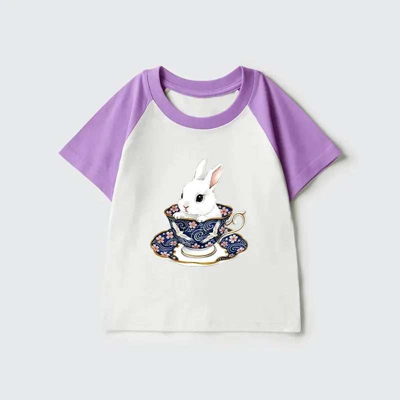 soft cotton kids tee for daily wear