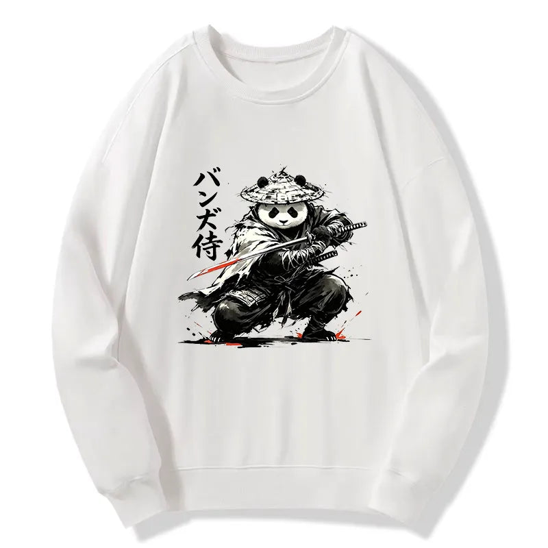 Kyoto-Lion Panda Samurai Warrior Classic Sweatshirt