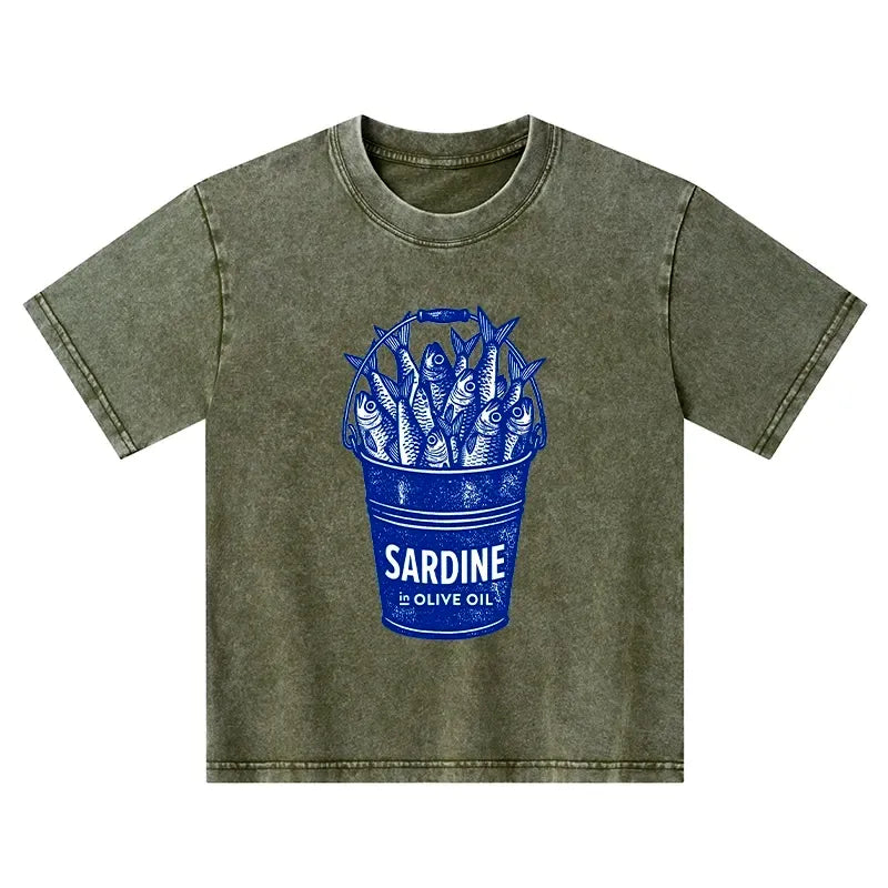 Japanese Vintage Washed Kids T-Shirt