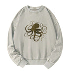 Japanese Octopus Tattoo Sweatshirt for Men