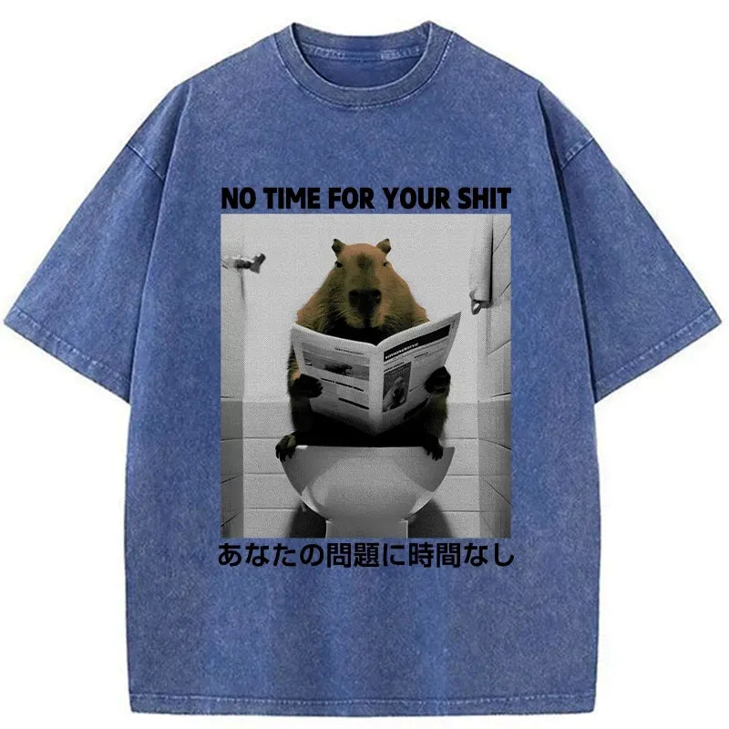 Kyoto-Lion No Time For Your Shit Washed T-Shirt