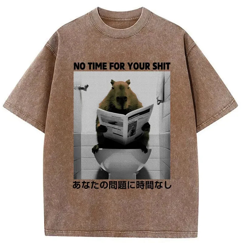 japanese washed t-shirt for daily wear