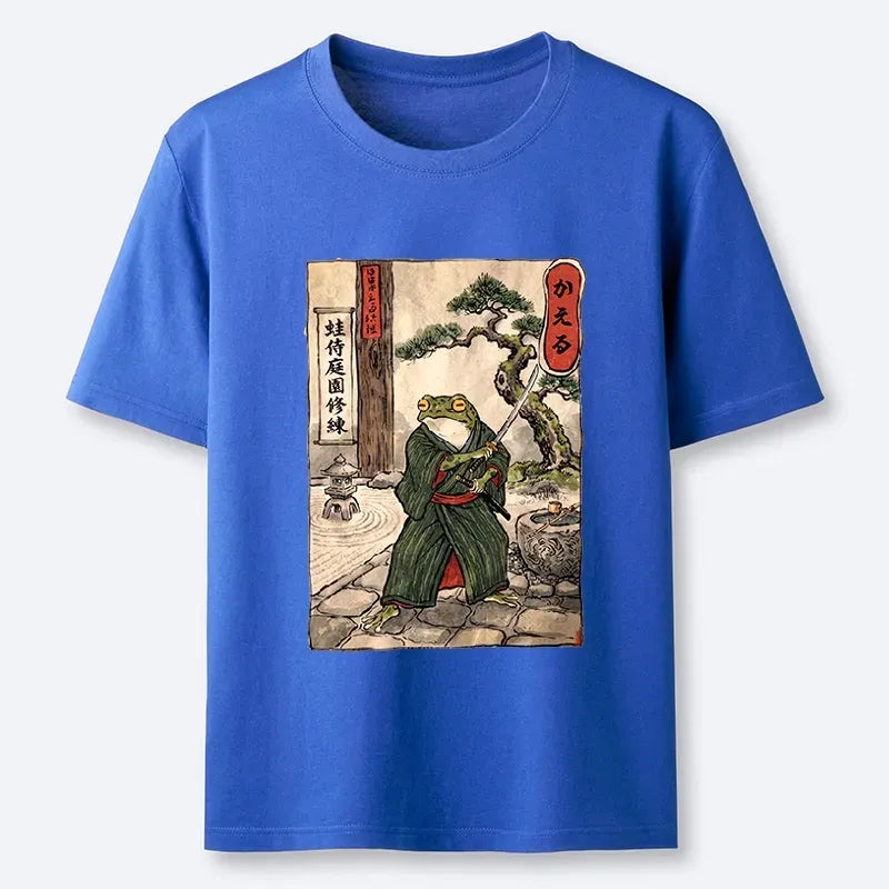 Japanese Samurai Frog Unisex T-Shirt