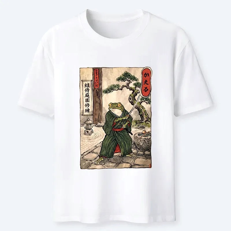 Japanese Samurai Frog Unisex T-Shirt