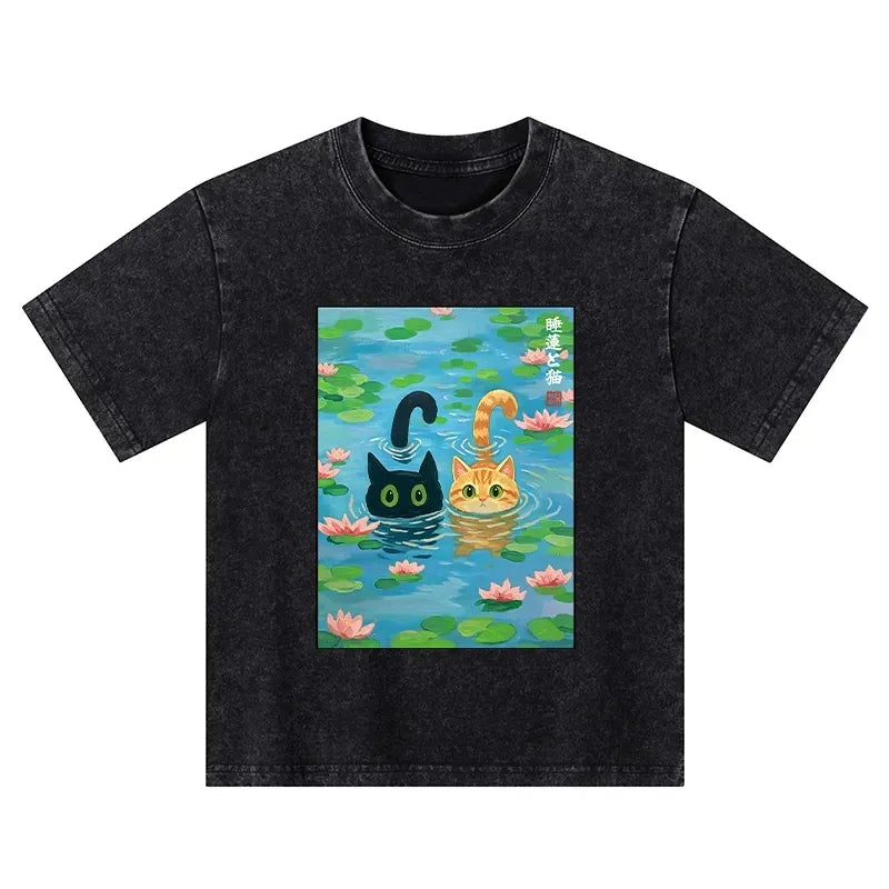 Japanese Ukiyo-e Kids T-Shirt Best Seller