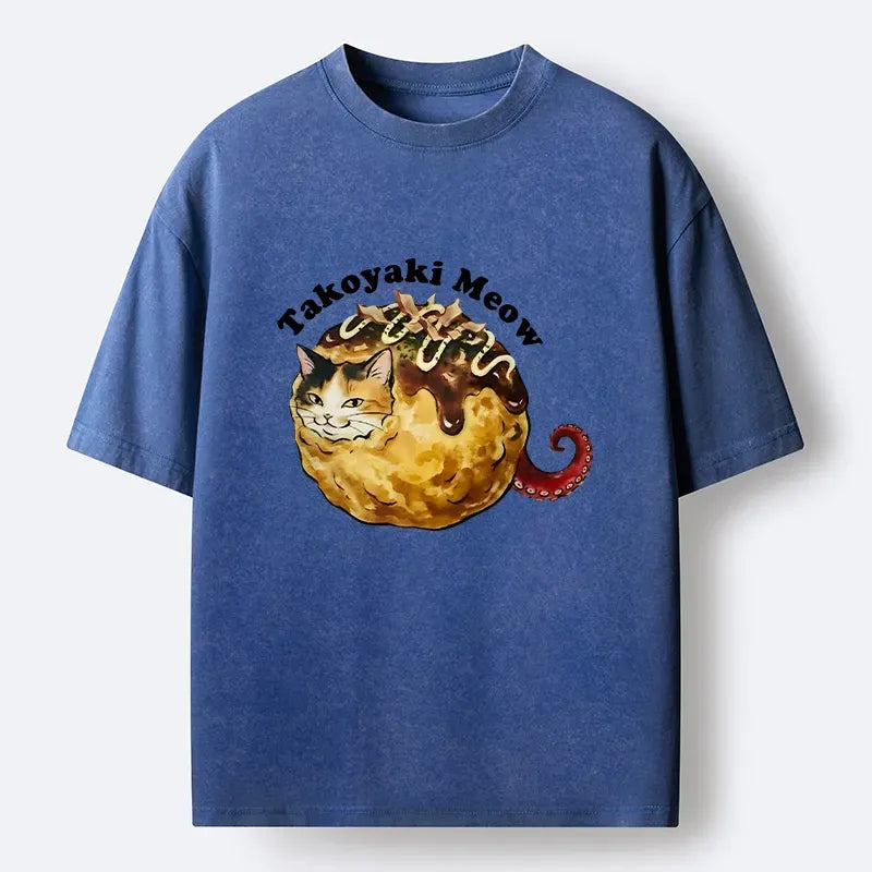 Washed unisex t-shirt for summer