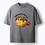Washed unisex t-shirt for summer