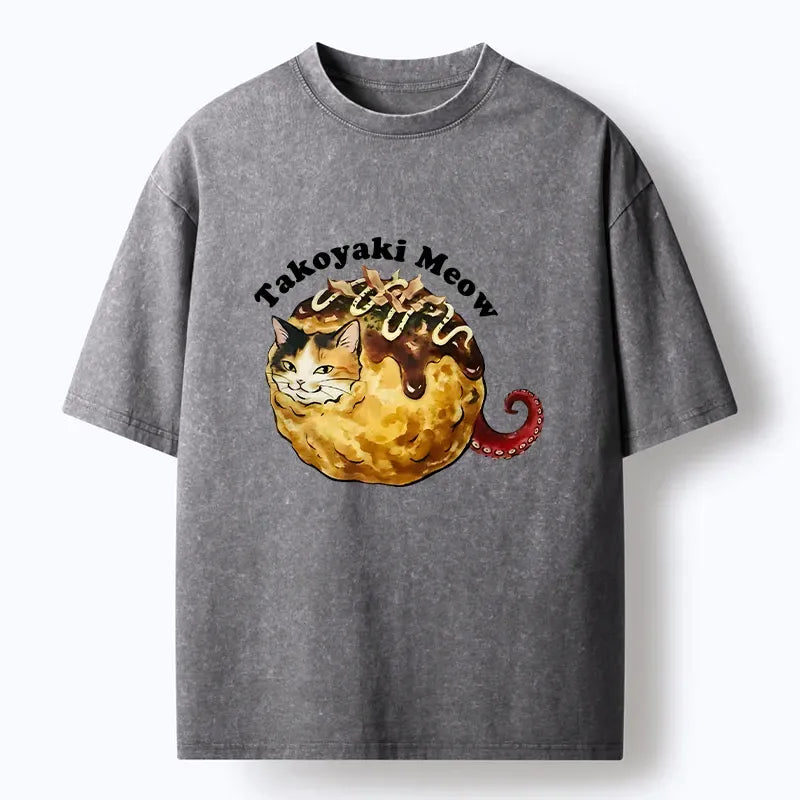 Washed unisex t-shirt for summer