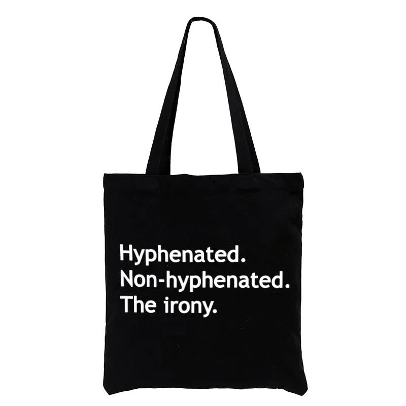 Kyoto-Lion Hyphenated Funny Tote Bag