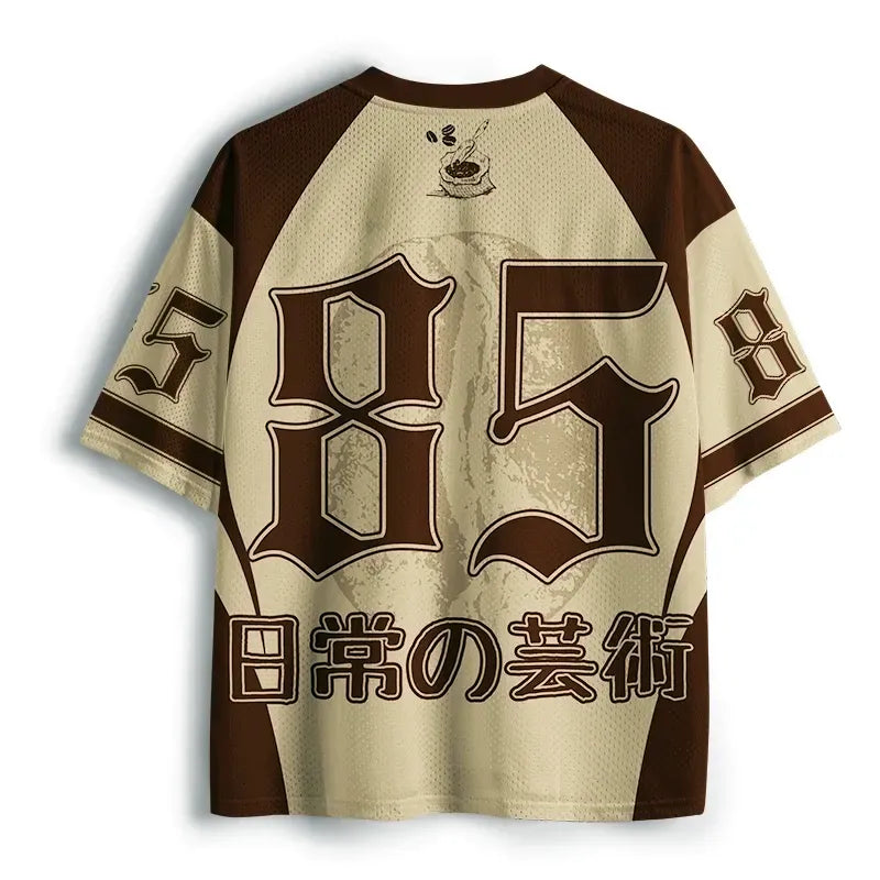 breathable mesh jersey for daily wear