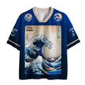 Kyoto-Lion Pixel Wave Mesh Jersey