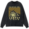 Japanese Washed Long Sleeve T-Shirt for Men