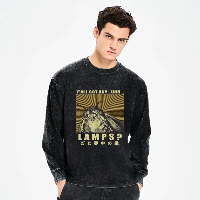Unisex Cotton Long Sleeve Tee Daily Wear
