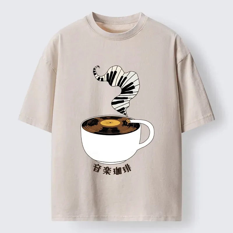 Kyoto lion piano coffee mug design shirt