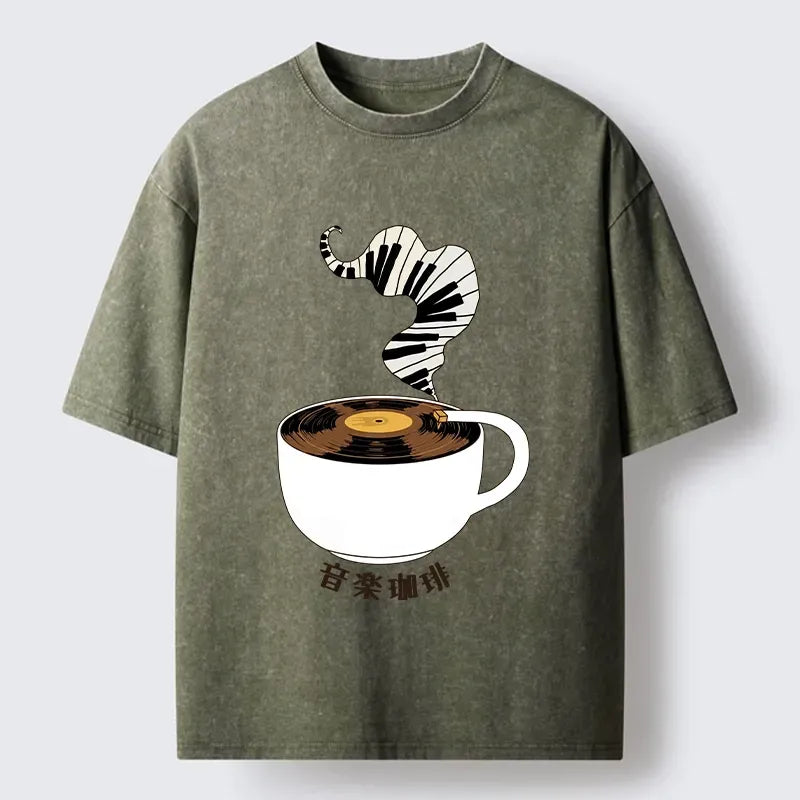 Japanese vintage washed t-shirt for everyday wear