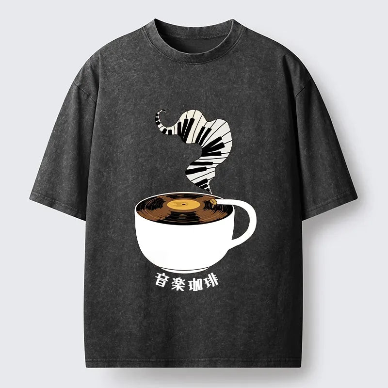 Kyoto lion piano coffee mug design shirt