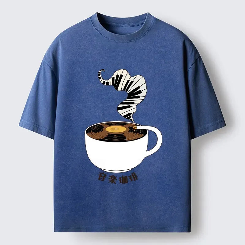 Kyoto lion piano coffee mug design shirt
