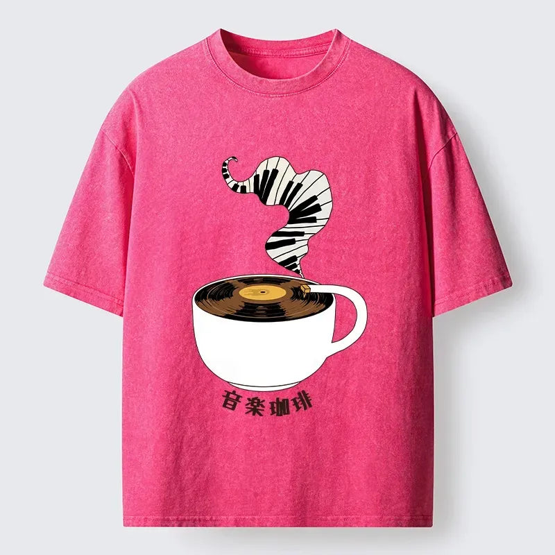 Kyoto lion piano coffee mug design shirt