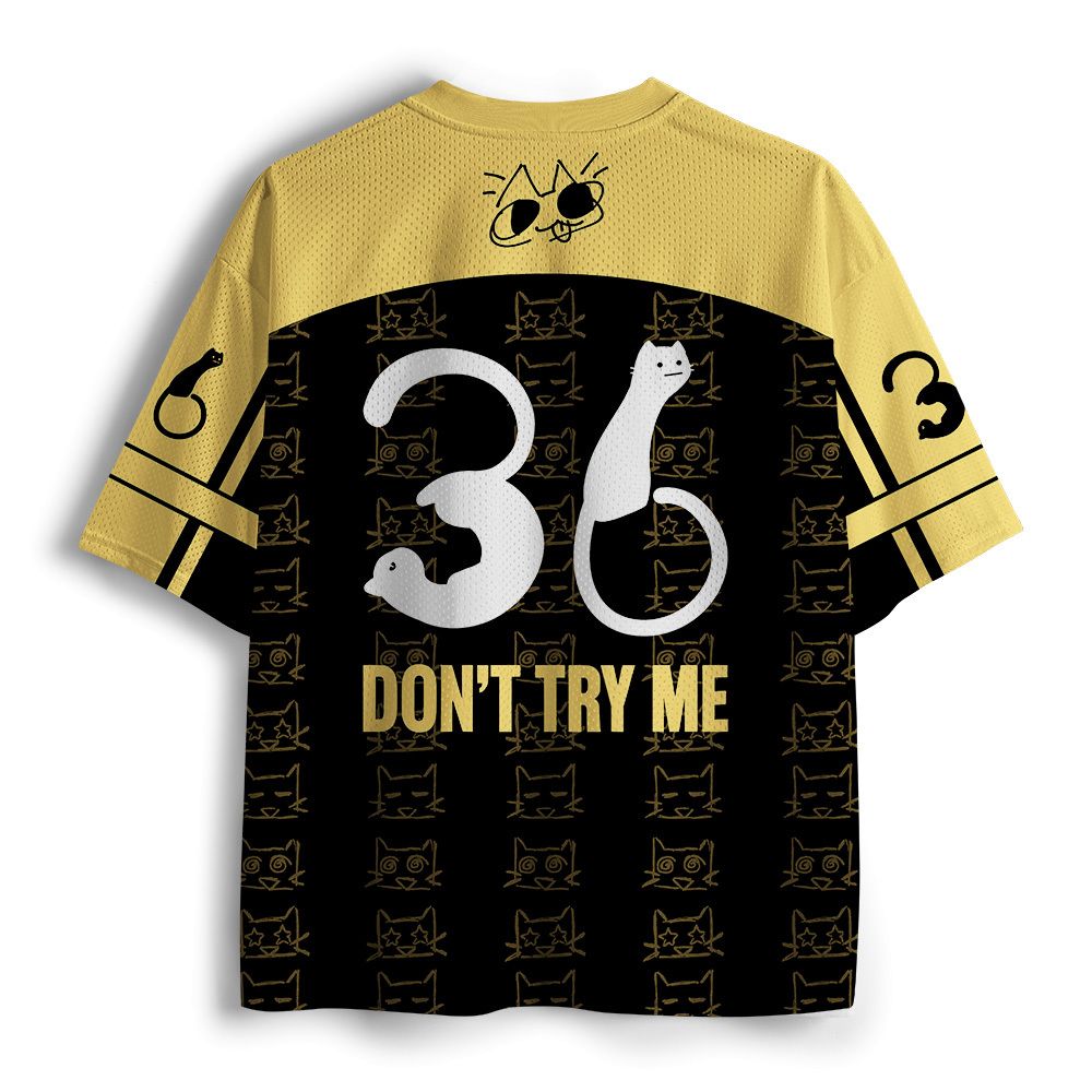 Cat Mesh Jersey for Summer Sports