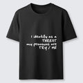 kyoto lion funny threat tee for streetwear