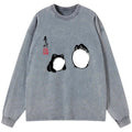 japanese frog long sleeve t-shirt