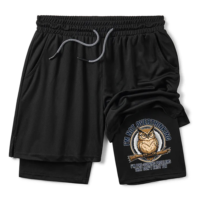 Kyoto-Lion Overthink Master Owl Training Shorts