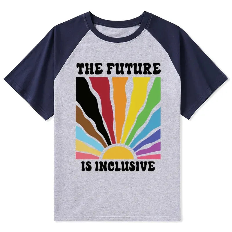 Kyoto-Lion Pride Future Is Inclusive Raglan T-shirt