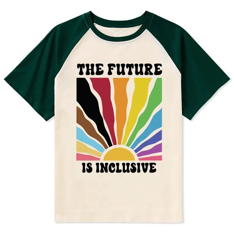 Kyoto-Lion Pride Future Is Inclusive Raglan T-shirt