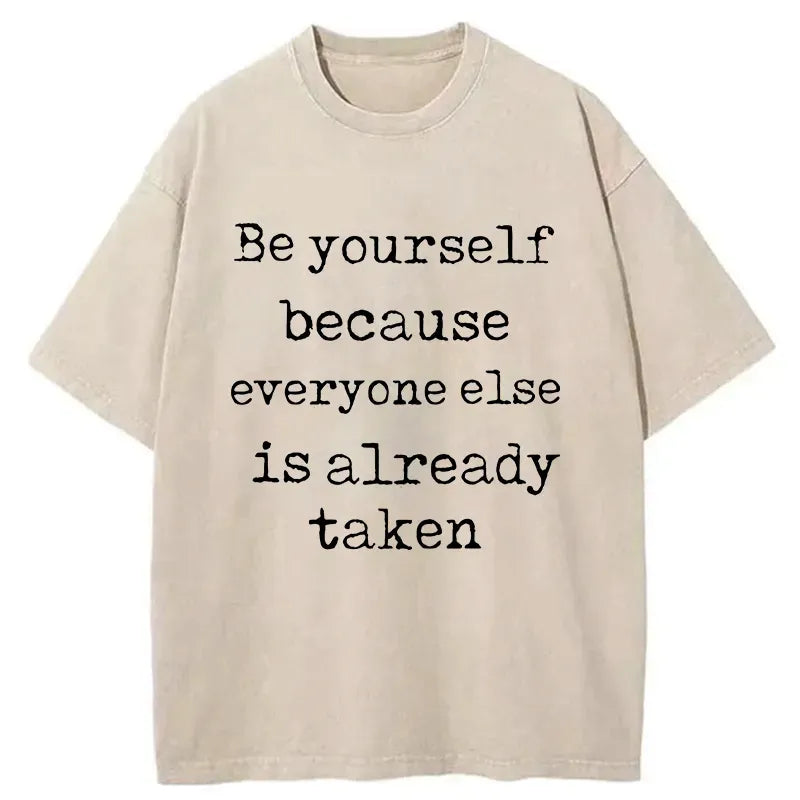 Washed Cotton T-Shirt Best Seller