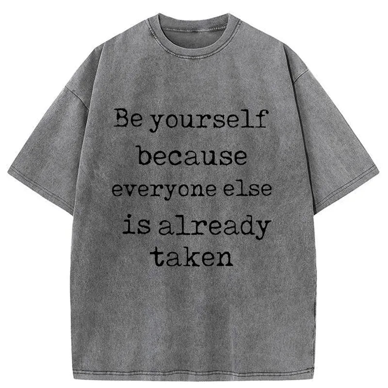 Washed Cotton T-Shirt Best Seller
