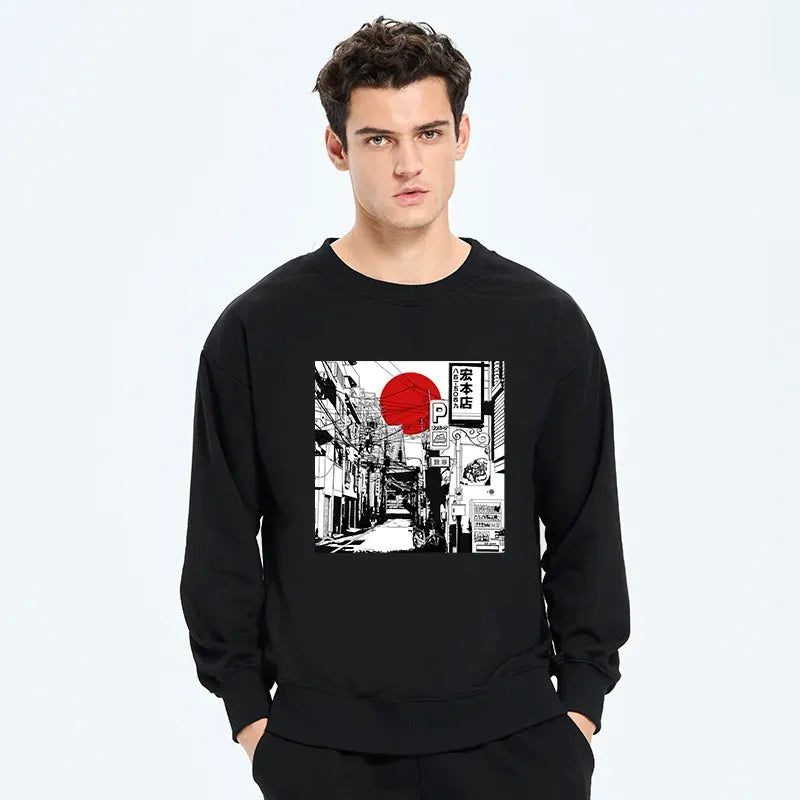 Sunrise Street Sweatshirt for Everyday