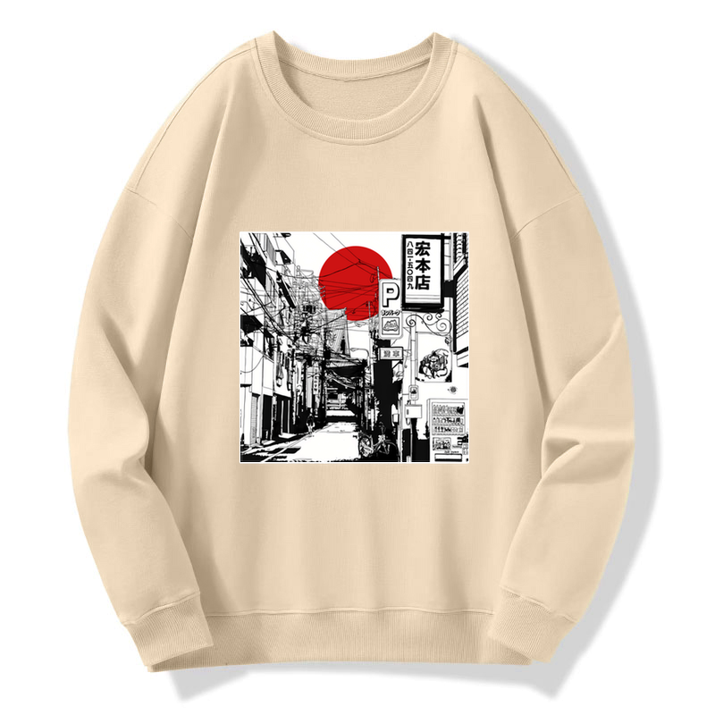 Sunrise Street Sweatshirt for Everyday